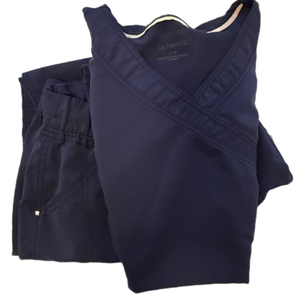Scrubstar Navy Blue Women's Scrub Set